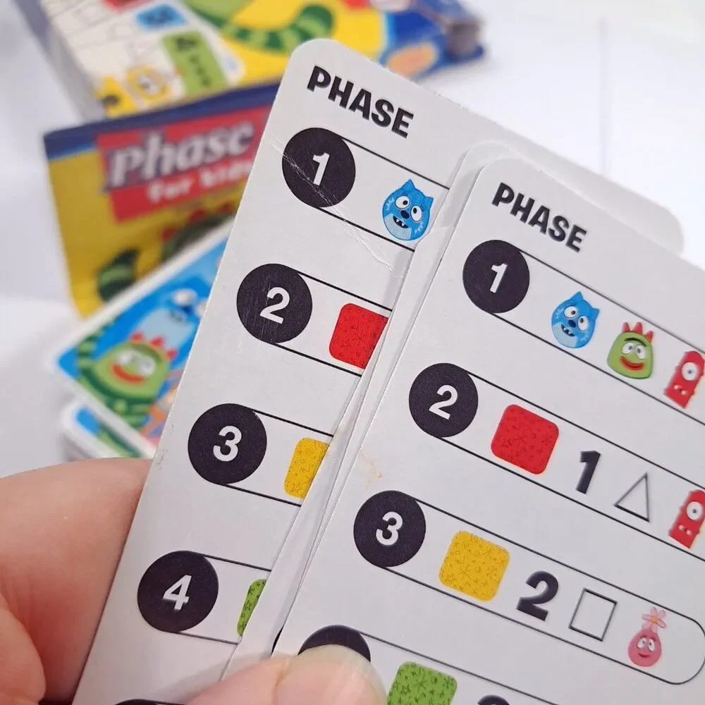 Phase 10 For Kids!‎ Card Game YO GABBA GABBA Fundex 2008 complete Vintage
